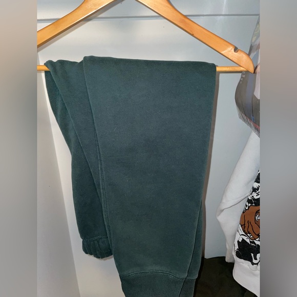 GREEN ROOTS TRACK PANTS - Picture 1 of 2